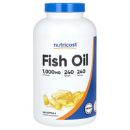 <img alt="Nutricost, Fish Oil, 1,000 mg , 240 Softgels" title="Nutricost, Fish Oil, 1,000 mg , 240 Softgels,810139572282"