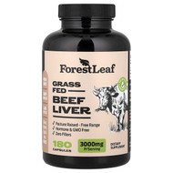 <img alt="Forest Leaf, Grass Fed Beef Liver, 180 Capsules (750 mg per Capsule)" title="Forest Leaf, Grass Fed Beef Liver, 180 Capsules (750 mg per Capsule),195893546299"