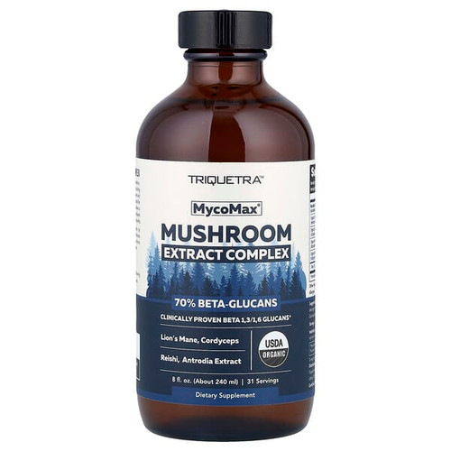 <img alt="Triquetra Health, MycoMax, Mushroom Extract Complex, 8 fl oz (240 ml)" title="Triquetra Health, MycoMax, Mushroom Extract Complex, 8 fl oz (240 ml),850040354478"