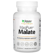 <img alt="Jigsaw Health, MagPure Malate, 120 Capsules (100 mg per Capsule)" title="Jigsaw Health, MagPure Malate, 120 Capsules (100 mg per Capsule),876634001580"