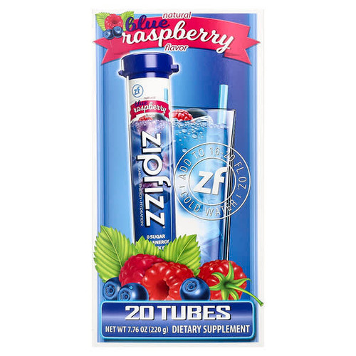 <img alt="Zipfizz, Energy Drink Mix, Blue Raspberry, 20 Tubes, 0.39 oz (11 g) Each" title="Zipfizz, Energy Drink Mix, Blue Raspberry, 20 Tubes, 0.39 oz (11 g) Each,893811000396"