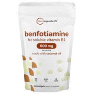 <img alt="Micro Ingredients, Benfotiamine, 240 Softgels (200 mg per Softgel)" title="Micro Ingredients, Benfotiamine, 240 Softgels (200 mg per Softgel),850015616921"