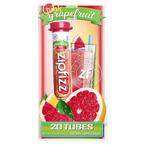 <img alt="Zipfizz, Energy Drink Mix, Pink Grapefruit, 20 Tubes, 0.39 oz (11 g) Each" title="Zipfizz, Energy Drink Mix, Pink Grapefruit, 20 Tubes, 0.39 oz (11 g) Each,893811000099"