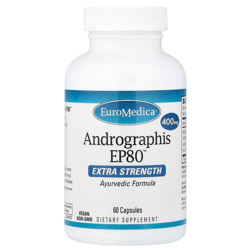 <img alt="EuroMedica, Andrographis EP80, 400 mg, 60 Capsules" title="EuroMedica, Andrographis EP80, 400 mg, 60 Capsules,367703894665"