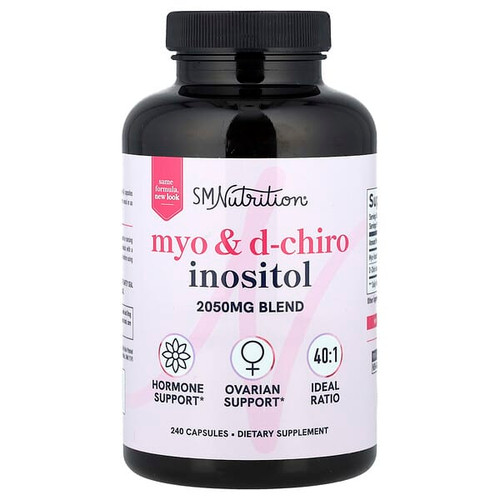 <img alt="SMNutrition, Myo & D-Chiro Inositol , 240 Capsules" title="SMNutrition, Myo & D-Chiro Inositol , 240 Capsules,850045552541"