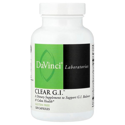 <img alt="DaVinci Laboratories, Clear G.I., 120 Capsules" title="DaVinci Laboratories, Clear G.I., 120 Capsules,026664018762"