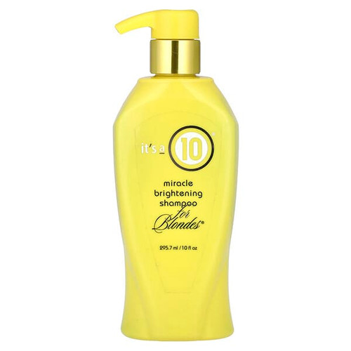 <img alt="Its a 10, Miracle, Brightening Shampoo, For Blondes, 10 fl oz (295.7 ml)" title="Its a 10, Miracle, Brightening Shampoo, For Blondes, 10 fl oz (295.7 ml),898571001218"