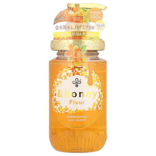 <img alt="&honey, Fleur Moist Shampoo, Osmanthus Honey, 14.9 fl oz (440 ml)" title="&honey, Fleur Moist Shampoo, Osmanthus Honey, 14.9 fl oz (440 ml),4589546895029"