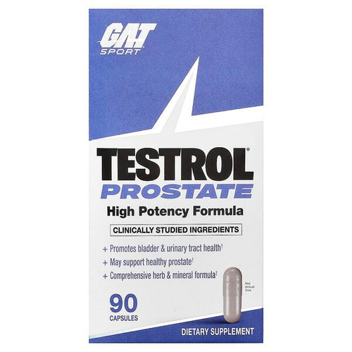 <img alt="GAT, Sport, Testrol Prostate, 90 Capsules" title="GAT, Sport, Testrol Prostate, 90 Capsules,816170024964"