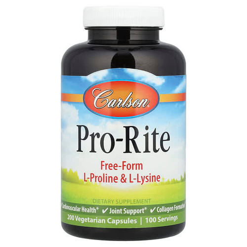 <img alt="Carlson, Pro-Rite, 200 Vegetarian Capsules" title="Carlson, Pro-Rite, 200 Vegetarian Capsules,088395687303"