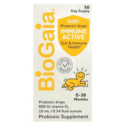 <img alt="BioGaia, Baby Protectis Drops, Immune Active, 0-36 Months, 0.34 fl oz (10 ml)" title="BioGaia, Baby Protectis Drops, Immune Active, 0-36 Months, 0.34 fl oz (10 ml),602359460391"