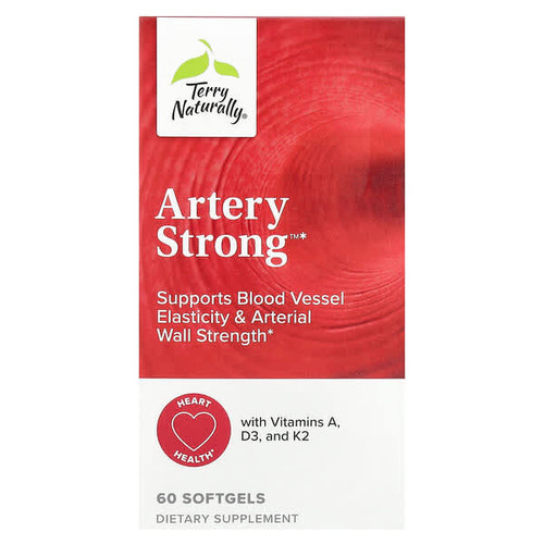 <img alt="Terry Naturally, Artery Strong, 60 Softgels" title="Terry Naturally, Artery Strong, 60 Softgels,367703405960"