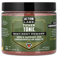 <img alt="Action Labs, For Men, Ticker Tonic, Beet Root Powder, Natural Black Cherry, 8.5 oz (242 g)" title="Action Labs, For Men, Ticker Tonic, Beet Root Powder, Natural Black Cherry, 8.5 oz (242 g),047868944602"