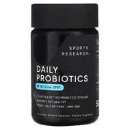 <img alt="Sports Research, Daily Probiotics, 60 Billion CFU, 30 Delayed Release Capsules" title="Sports Research, Daily Probiotics, 60 Billion CFU, 30 Delayed Release Capsules,023249090090"