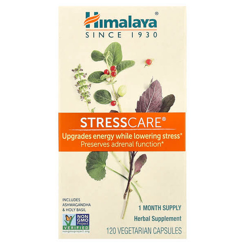 <img alt="Himalaya, StressCare, 120 Vegetarian Capsules" title="Himalaya, StressCare, 120 Vegetarian Capsules,605069003018"