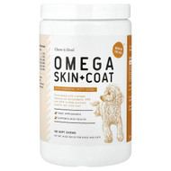 <img alt="Chew + Heal, Omega Skin + Coat, with Essential Fatty Acids, For Dogs and Cats, 180 Soft Chew, 18 oz (513 g)" title="Chew + Heal, Omega Skin + Coat, with Essential Fatty Acids, For Dogs and Cats, 180 Soft Chew, 18 oz (513 g),708176143810"