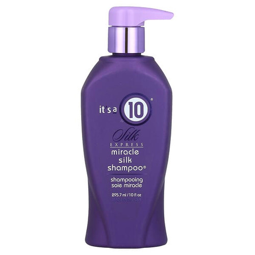 <img alt="Its a 10, Silk Express, Miracle Silk Shampoo, 10 fl oz (295.7 ml)" title="Its a 10, Silk Express, Miracle Silk Shampoo, 10 fl oz (295.7 ml),898571000495"