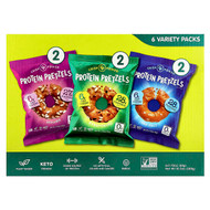 <img alt="Crisp Power, Protein Pretzels, Variety Pack, 6 Bags, 1.75 oz (50 g) Each" title="Crisp Power, Protein Pretzels, Variety Pack, 6 Bags, 1.75 oz (50 g) Each,850047451255"