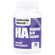 <img alt="California Natural, Hyaluronic Acid Complex, 90 Capsules" title="California Natural, Hyaluronic Acid Complex, 90 Capsules,011821590090"