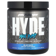 <img alt="ProSupps, Hyde, Max Pump, Pre-Workout, Blue Razz, 10.12 oz (286.9 g)" title="ProSupps, Hyde, Max Pump, Pre-Workout, Blue Razz, 10.12 oz (286.9 g),810034812117"