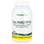 <img alt="NaturesPlus, Cal-Mag-Vit D3 with Vitamin K2, 180 Tablets" title="NaturesPlus, Cal-Mag-Vit D3 with Vitamin K2, 180 Tablets,097467336476"