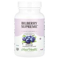 <img alt="Maxi Health, Bilberry Supreme, 60 Maxicaps" title="Maxi Health, Bilberry Supreme, 60 Maxicaps,753406088065"