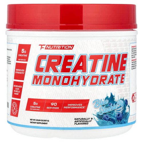 <img alt="TC Nutrition, Creatine Monohydrate, Blue Slushie, 90 Servings, 20 oz (567 g)" title="TC Nutrition, Creatine Monohydrate, Blue Slushie, 90 Servings, 20 oz (567 g),858286001736"