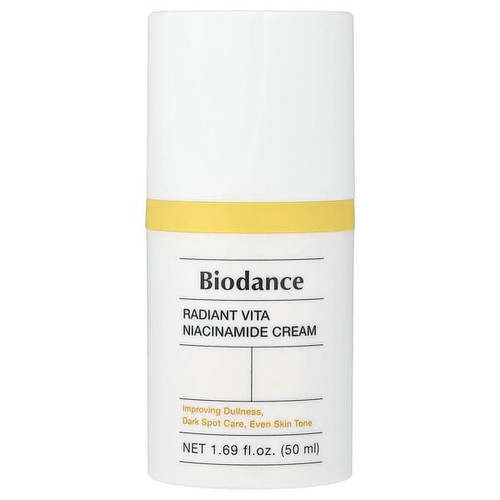 <img alt="Biodance, Radiant Vita Niacinamide Cream, 1.69 fl oz (50 ml)" title="Biodance, Radiant Vita Niacinamide Cream, 1.69 fl oz (50 ml),8809891185078"