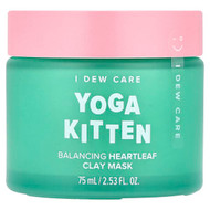 <img alt="I Dew Care, Yoga Kitten, Balancing Heartleaf Clay Beauty Mask,  2.53 fl oz (75 ml)" title="I Dew Care, Yoga Kitten, Balancing Heartleaf Clay Beauty Mask,  2.53 fl oz (75 ml),8806190718761"