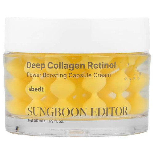 <img alt="Sungboon Editor, Deep Collagen Retinol, Power Boosting Capsule Cream, 1.69 fl oz (50 ml)" title="Sungboon Editor, Deep Collagen Retinol, Power Boosting Capsule Cream, 1.69 fl oz (50 ml),8800253022413"