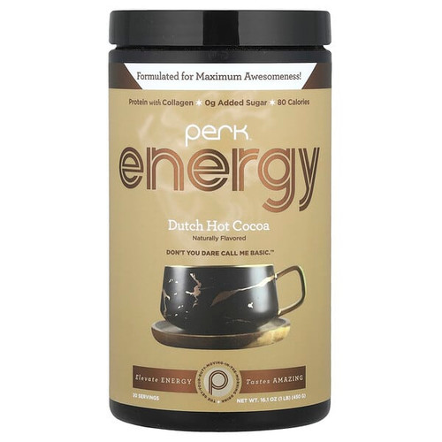 <img alt="Perk Energy, Dutch Hot Cocoa, 16.1 oz (450 g)" title="Perk Energy, Dutch Hot Cocoa, 16.1 oz (450 g),850062936287"