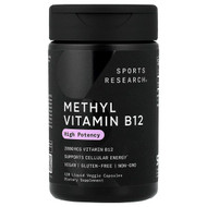 <img alt="Sports Research, Methyl Vitamin B12, 2,000 mcg, 120 Liquid Veggie Capsules" title="Sports Research, Methyl Vitamin B12, 2,000 mcg, 120 Liquid Veggie Capsules,023249093602"