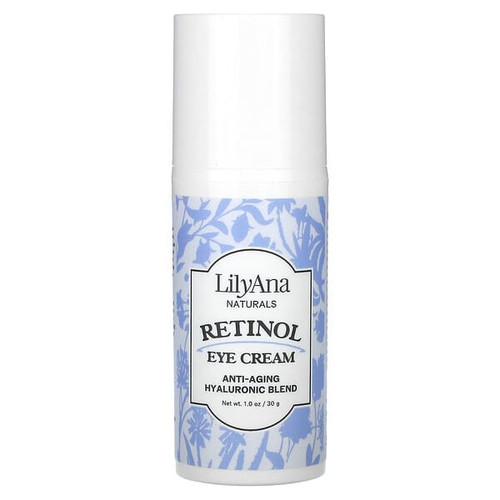 <img alt="Lilyana Naturals, Retinol Eye Cream, 1 oz (30 g)" title="Lilyana Naturals, Retinol Eye Cream, 1 oz (30 g),850022865077"