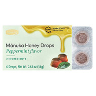 <img alt="Comvita, Manuka Honey Drops, Peppermint, 6 Drops, 0.63 oz (18 g)" title="Comvita, Manuka Honey Drops, Peppermint, 6 Drops, 0.63 oz (18 g),658196000832"