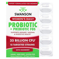 <img alt="Swanson, Womens Daily Probiotic + Prebiotic FOS With Cranberry, 35 Billion CFU, 60 Vegan Capsules" title="Swanson, Womens Daily Probiotic + Prebiotic FOS With Cranberry, 35 Billion CFU, 60 Vegan Capsules,087614119373"