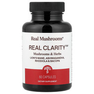 <img alt="Real Mushrooms, RealClarity, Mushrooms & Herbs, 60 Capsules" title="Real Mushrooms, RealClarity, Mushrooms & Herbs, 60 Capsules,628110068521"