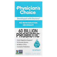 <img alt="Physicians Choice, 60 Billion Probiotic, 30 Capsules" title="Physicians Choice, 60 Billion Probiotic, 30 Capsules,854226008513"