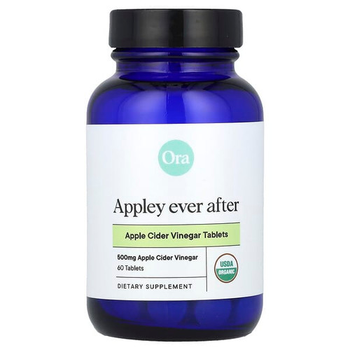 <img alt="Ora, Appley Ever After, Apple Cider Vinegar, 60 Tablets" title="Ora, Appley Ever After, Apple Cider Vinegar, 60 Tablets,856720007412"