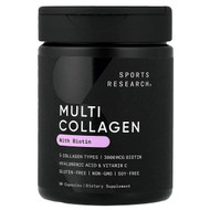 <img alt="Sports Research, Multi Collagen With Biotin, 90 Capsules" title="Sports Research, Multi Collagen With Biotin, 90 Capsules,023249094104"