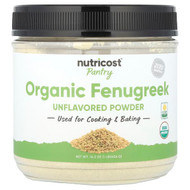 <img alt="Nutricost, Pantry, Organic Fenugreek Powder, Unflavored , 16.2 oz (454 g)" title="Nutricost, Pantry, Organic Fenugreek Powder, Unflavored , 16.2 oz (454 g),810139574033"