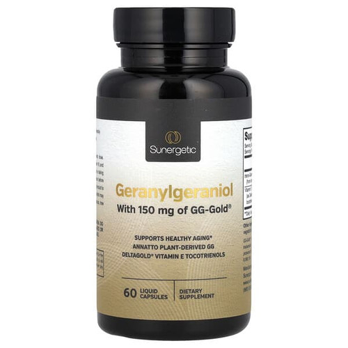 <img alt="Sunergetic, Geranylgeraniol, 60 Liquid Capsules" title="Sunergetic, Geranylgeraniol, 60 Liquid Capsules,852207008477"
