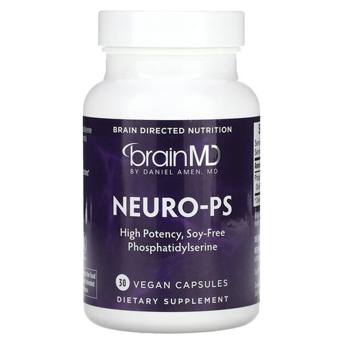 <img alt="BrainMD, Neuro-PS, 30 Vegan Capsules (150 mg per Capsule)" title="BrainMD, Neuro-PS, 30 Vegan Capsules (150 mg per Capsule),857568003222"