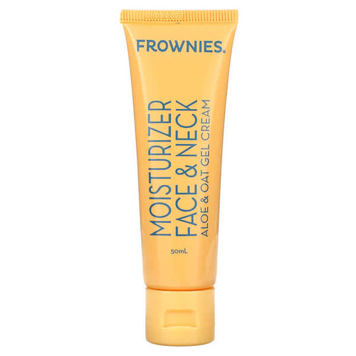 <img alt="Frownies, Moisturizer, Face & Neck, Aloe & Oat Gel Cream, 50 ml" title="Frownies, Moisturizer, Face & Neck, Aloe & Oat Gel Cream, 50 ml,724498132561"