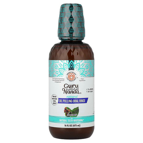<img alt="GuruNanda, Natural Oil Pulling Oral Rinse, Farmed Mint, 16 fl oz (473 ml)" title="GuruNanda, Natural Oil Pulling Oral Rinse, Farmed Mint, 16 fl oz (473 ml),810051085266"