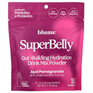 <img alt="Blume, SuperBelly, Gut-Building Hydration Drink Mix Powder, Acai Pomegranate, 15 Packets, 0.14 oz (4 g) Each" title="Blume, SuperBelly, Gut-Building Hydration Drink Mix Powder, Acai Pomegranate, 15 Packets, 0.14 oz (4 g) Each,839172002099"