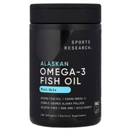 <img alt="Sports Research, Alaskan Omega-3 Fish Oil, Mini Gels, 120 Softgels" title="Sports Research, Alaskan Omega-3 Fish Oil, Mini Gels, 120 Softgels,023249091677"