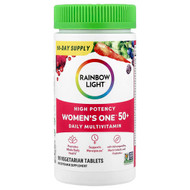 <img alt="Rainbow Light, Womens One 50+ Daily Multivitamin, High Potency, 90 Vegetarian Tablets" title="Rainbow Light, Womens One 50+ Daily Multivitamin, High Potency, 90 Vegetarian Tablets,021888204236"