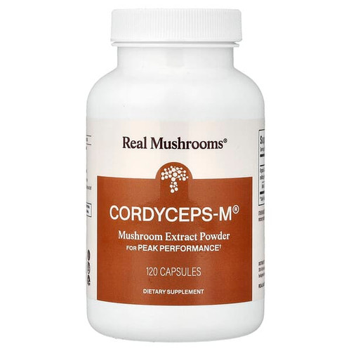 <img alt="Real Mushrooms, Cordycep-M, Mushroom Extract Powder, 120 Capsules" title="Real Mushrooms, Cordycep-M, Mushroom Extract Powder, 120 Capsules,628110068057"