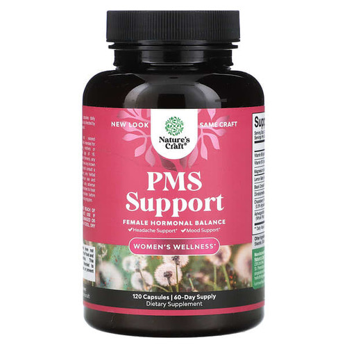 <img alt="Natures Craft, PMS Support, 120 Capsules" title="Natures Craft, PMS Support, 120 Capsules,850050639268"
