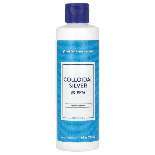<img alt="The Vitamin Shoppe, Colloidal Silver, 30 PPM, 8 fl oz (237 ml)" title="The Vitamin Shoppe, Colloidal Silver, 30 PPM, 8 fl oz (237 ml),766536038503"